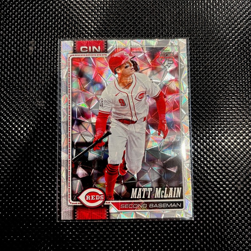 2026 Topps Series 1 Matt McLain #81 Diamante Foil Cincinnati Reds