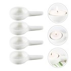 4 Pcs Tea Light Wax Holder Aromatherapy Burners Supplies Ceramic Candle