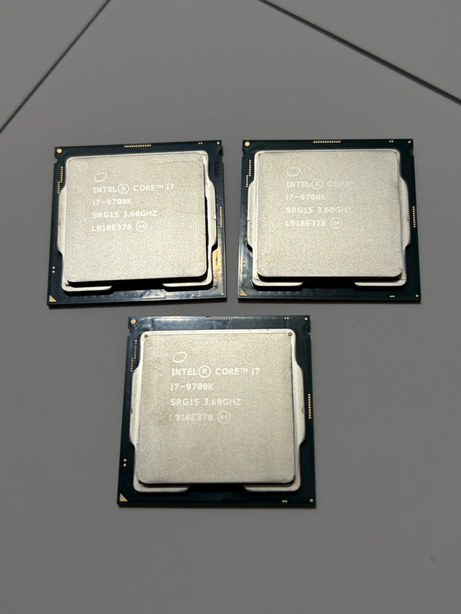 Intel Computer Processors Intel Core i7-9700K Processor Model for