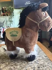 1984 vintage Coleco Cabbage Patch Kids brown pony yarn mane, tail, saddle bridle