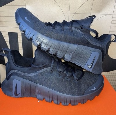 NEW Nike Free Metcon 6 Triple Black Anthracite NBY FJ7127-003