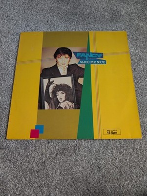 FANCY : SLICE ME NICE 12'' Vinyl Euro Disco best