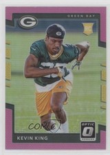 2017 Donruss Optic Rookies Pink Prizm Kevin King #129 r0m