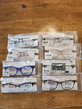 NEW MODERN OPTICAL AUTHENTIC EYEGLASSES FRAMES LOT OF 8