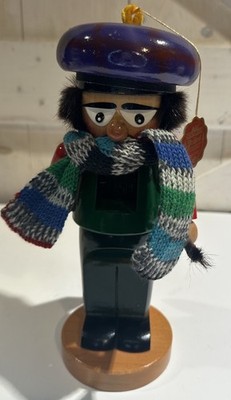 Original Steinbach Volkskunst 11  Nutcracker  West Germany Vintage Painter READ