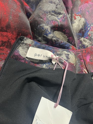 PER UNA Occasions Dress. Thick Heavy Material New With Tags Wool Blend UK12 - Picture 8 of 10