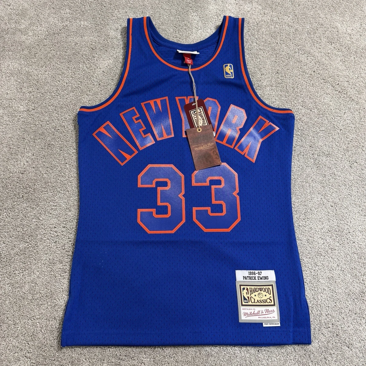 Mitchell & Ness Patrick Ewing New York Knicks Swingman Jersey Mens