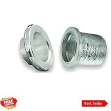 Silver Aluminum Magnetic Dryer Vent Coupling with 12" Approved Transition Hose