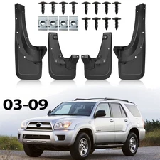 4pcs Mud Flaps Splash Guards Mudguards For Toyota 4Runner Limited SR5 2005-2009