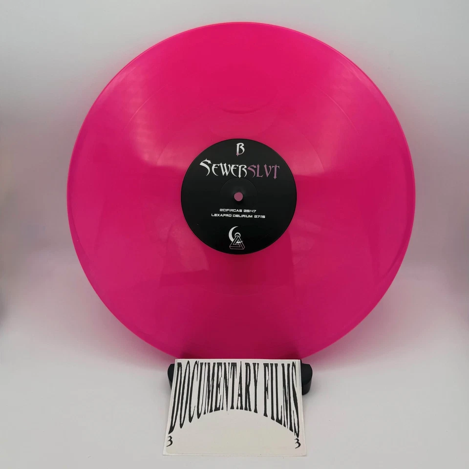 Sewerslvt – Draining Love Story Pink Vinyl LP Geometric Lullaby MINT IN HAND FS! Foto 4 de 4