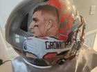 Rob Gronkowski Custom Ross Paint Speedflex Authentic Autograph radtke Certified