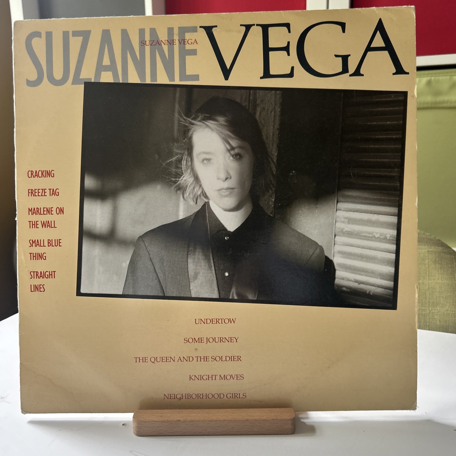 Suzanne Vega ‎– Self Titled-Vinyl Lp Record Pop Rock EX/VG+