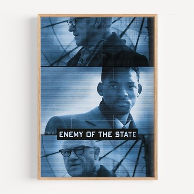 Enemy of the State (1998) Movie Poster Wall Art Print_0