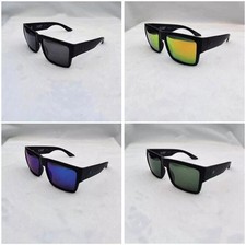 New Spy Cyrus Men's HD Polarized Sunglasses Matte Black Happy Lens Shades Brand