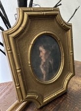 Unique Moody Vintage Rustic Mirror Art Print In Vintage Frame 9x7”