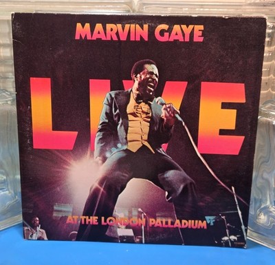 Marvin Gaye Live at The London Palladium 2XLP Tamla T7-352R2 1977 VG+/VG+