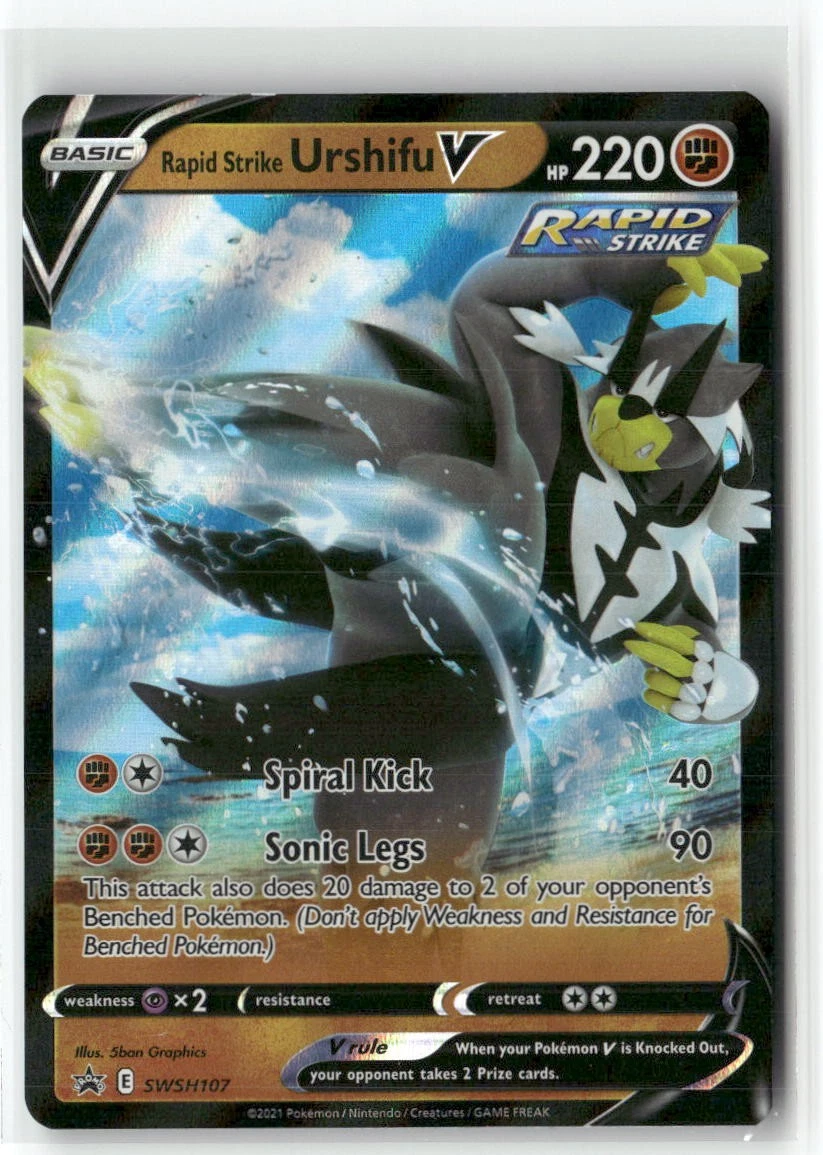 urshifu v pokemon card price Rapid Strike Urshifu V Pokémon TCG Cards for sale