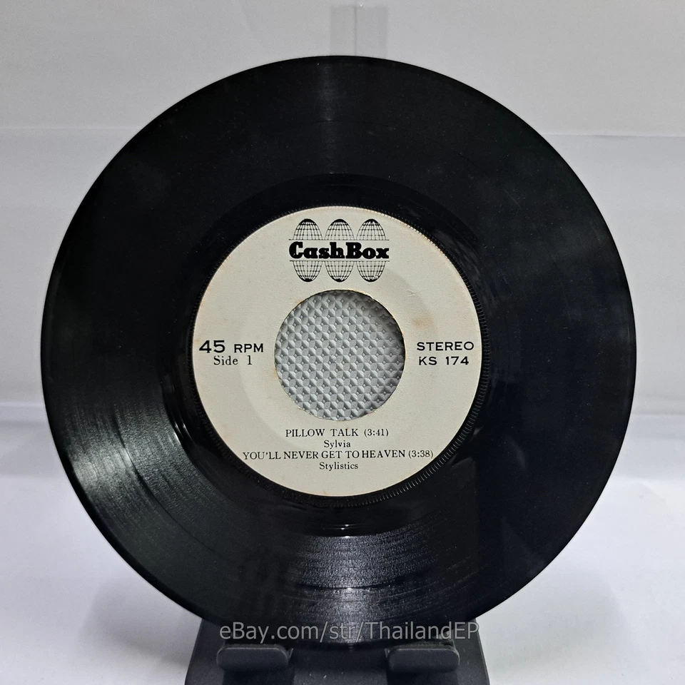 STEVIE WONDER /STYLISTICS /SYLVIA /10 C.C. THAILAND EP 45 THAI - Image 3 of 4