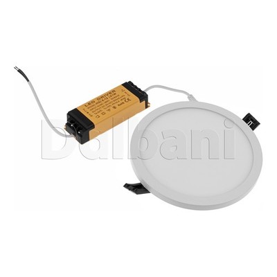4pcs 12W 6000k White Round Surface Mounted LED Panel Light