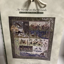 McKenna Ryan At Home In The Woods Pine Needles Art Quilts Lot Of 12