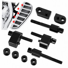 1"  1.5" Driver Floorboard Extensions, Floor Board Spacers Fit for Harley