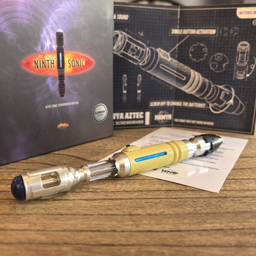 Doctor Who Master 9th Sonic Screwdriver Scalable LED Replica Cosplay Gifts Prop - Picture 3 of 14