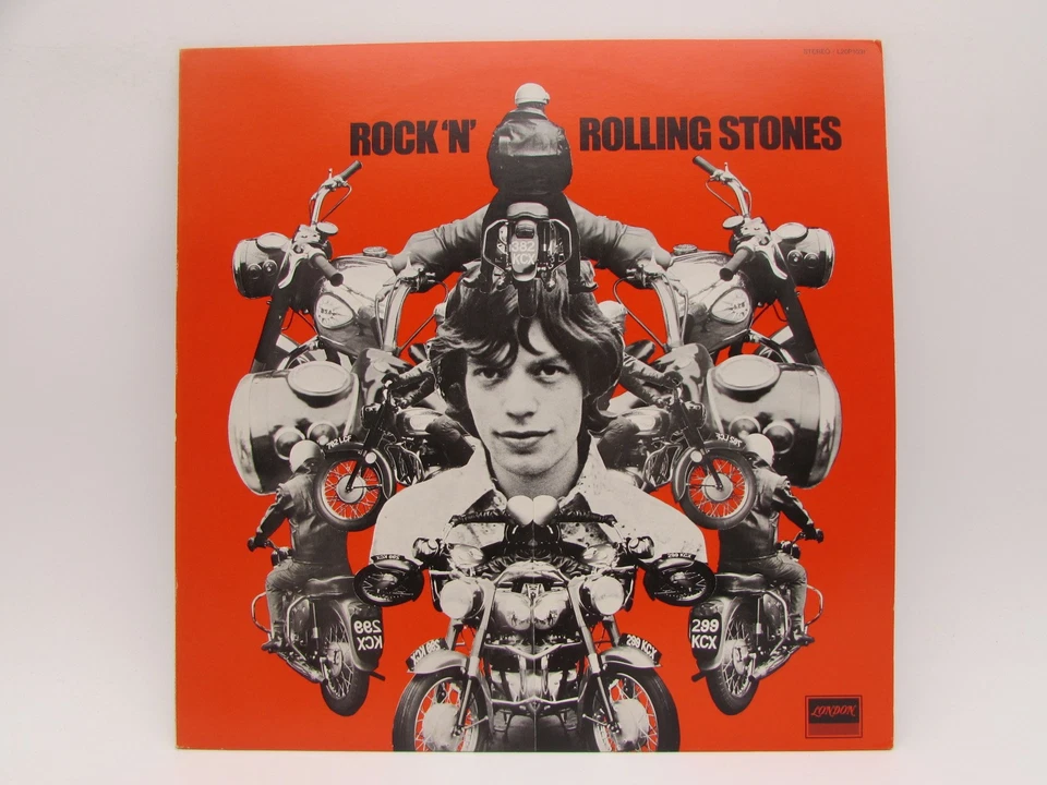 The Rolling Stones Rock 'N' Rolling Stones Japan orange Vinyl LP L20P1031 S1648 - Image 2 of 4