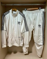 Chile 20 Adidas Originals Tracksuit Cream Men Size M Tuta Uomo Set Jacket Pants