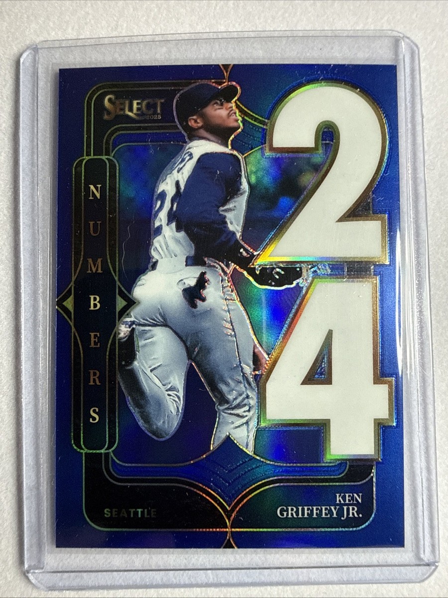 2025 PANINI SELECT SELECT NUMBERS#4 KEN GRIFFEY JR. BLUE PRIZMS 10