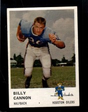 1961 Fleer #171 Billy Cannon EX Oilers *X118918