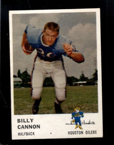 Billy Cannon #171 1961 Fleer card