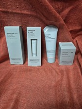 Set of 4 GLOBAL BEAUTY CARE Smooth  Lift Collagen Face Cleanser, Serum  Creams