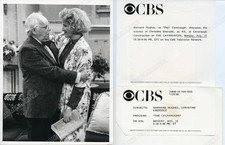 The Cavanaughs Barnard Hughes Christine Ebersole Press Photo 1988 7X9 valerie