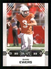 2022 Leaf Draft #04 Quinn Ewers Texas Longhorns 7408