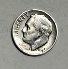 1952-S Roosevelt Dime Silver  Ungraded (VF+) Circulated Uncertified Nice Coin