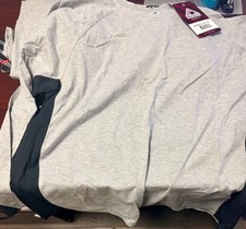 Bulwark Flame Resistant Shirt Men's XXL Gray Workwear Mesh Sides set of 3