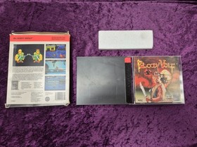 Bloody Wolf Turbo Grafx 16 Game, Case, Manual and Box NEC