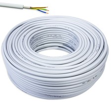 NYM 3x2,5mm² Kabel | Stromkabel Feuchtraumkabel Mantelleitung nach VDE | 5m-100m