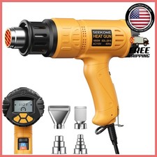 High-Performance 1800W Heat Gun with Overheat Safety & Memory Settings