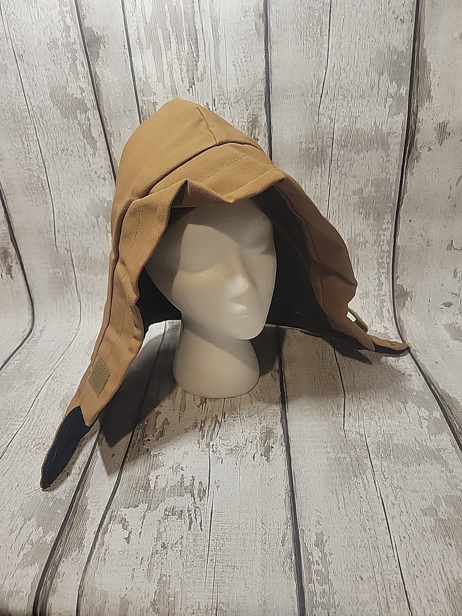 Vintage Carhartt Artic Quilt Lined Snap Hood A02BRN Button Snap