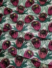 Kate Quinn Proteas Rare Floral Leaf Shape Tummy Time Quilt Mat Baby Boho Protea