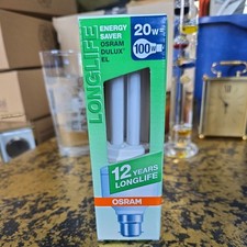 Brand New 20W (100W) OSRAM Low Energy Power Saving Stick Bulb 12 years lifespan 