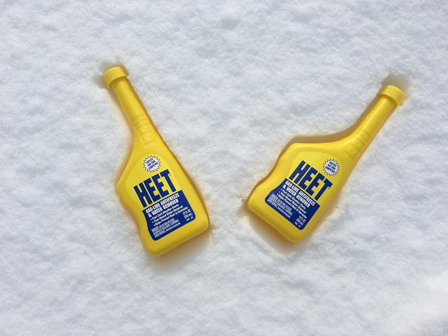 HEET Water Remover & Premium Gas Line Antifreeze, Removes Water from Fuel