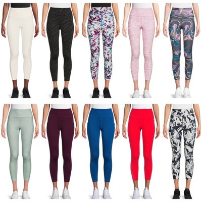 Avia Women's High Waist 7/8 Crop Fashion Leggings - Sizes - Colors