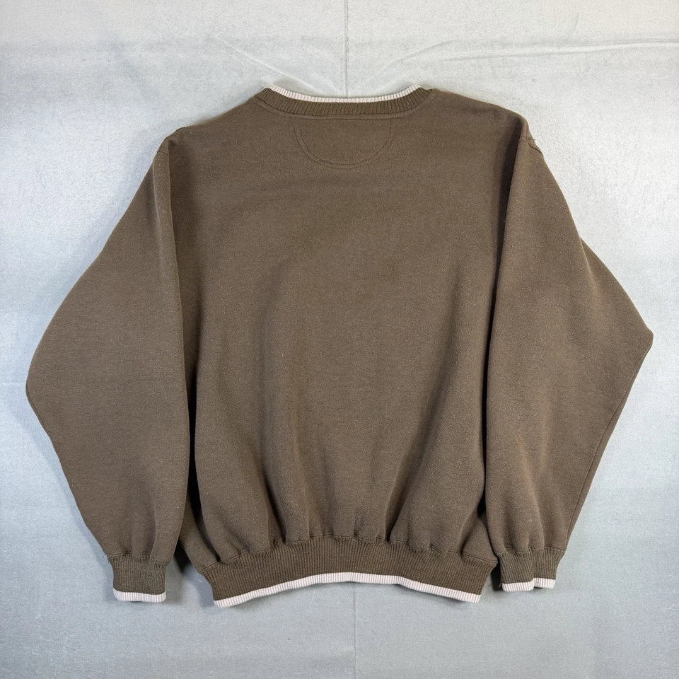 Sudadera De Colección Mickey Unlimited Mickey Mouse Para Hombre XL Marrón Disney Años 90 Foto 3 de 4