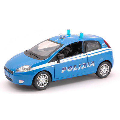 FIAT GRANDE PUNTO POLIZIA 1:24 New Ray Forze dell'Ordine -D- Neues Modell