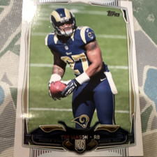 Topps Rookie Tre Mason St. Louis Rams Football NFL Trading Card #RB. rookie card picture