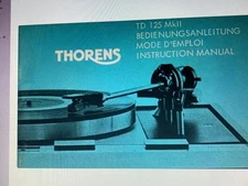 Thorens Td-125Mk2 User Manual Digital