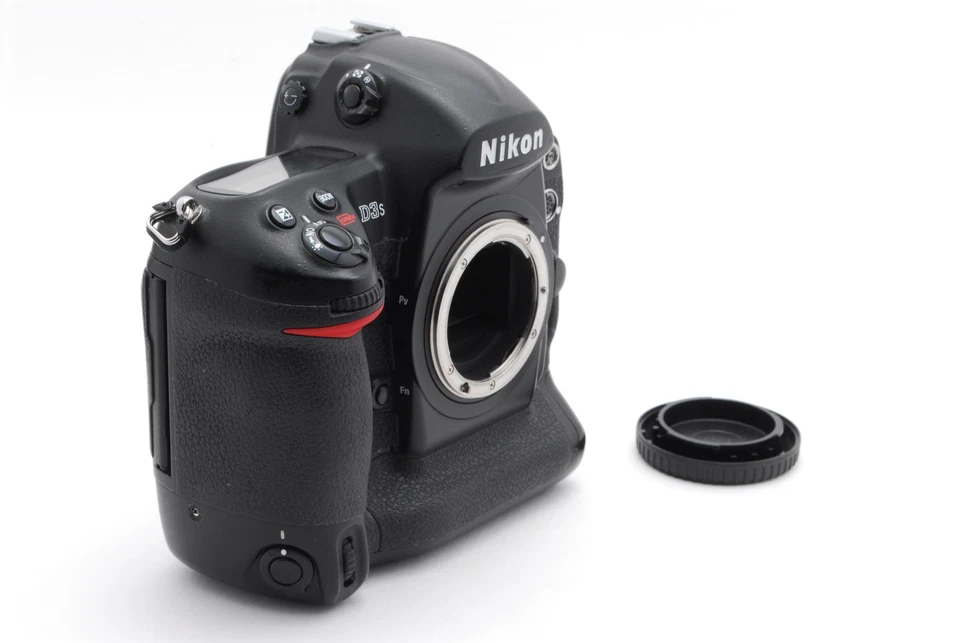 [COMO NUEVO] Cuerpo de cámara digital Nikon D3s 2,1 MP SLR negro montaje F de JAPÓN Foto 4 de 4