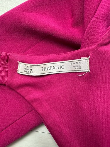 trafaluc zara Damen Kleid Rosa Langarm Größe M - Bild 4 von 8